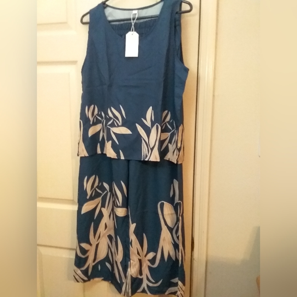 Ladies Two Piece Pant Set